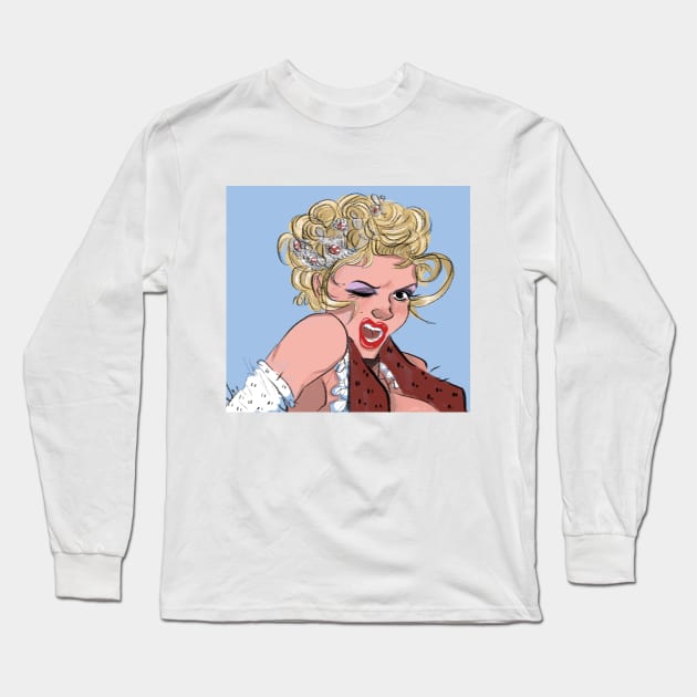 Rich Girl. Long Sleeve T-Shirt by lani